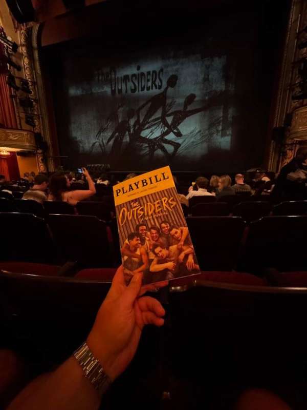 Bernard B. Jacobs Theatre, section: Orchestra C, row: I, seat: 103
