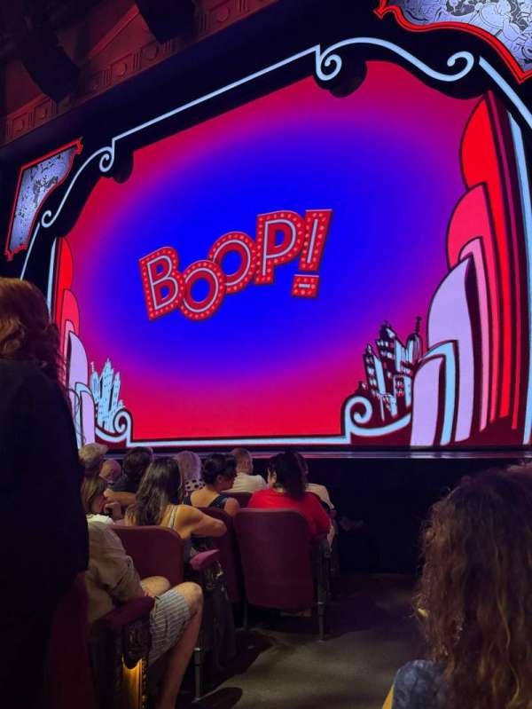 Broadhurst Theatre, section: Orchestra R, row: F, seat: 2