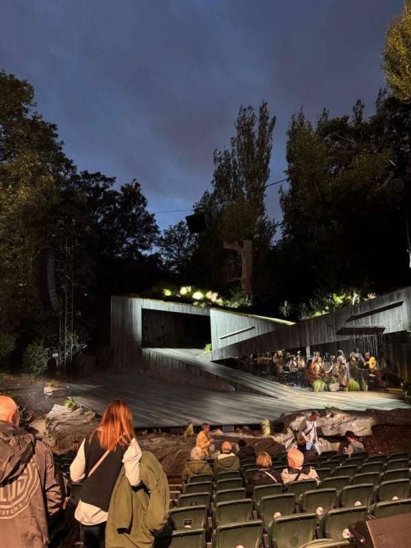 Regent's Park Open Air Theatre, row: K, seat: 14