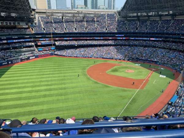 Rogers Centre, section: 538, row: 9, seat: 3