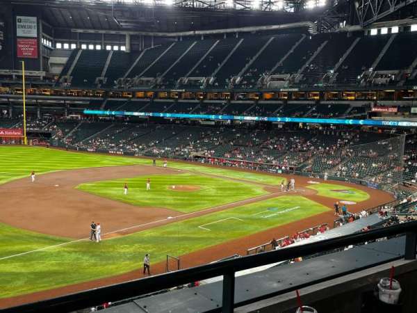 Chase Field, section: 215, row: 2, seat: 19