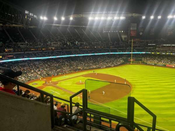 Chase Field, section: 305, row: 7, seat: 20