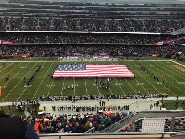 Soldier Field, section: 438, row: 3, seat: 10