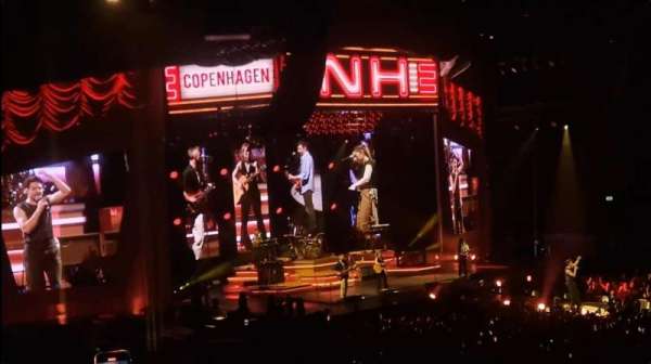 Royal Arena, section: 116, row: 21, seat: 296