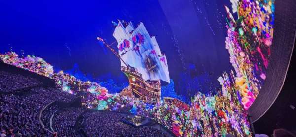 The Sphere, Vegas, section: 310, row: 13, seat: 6