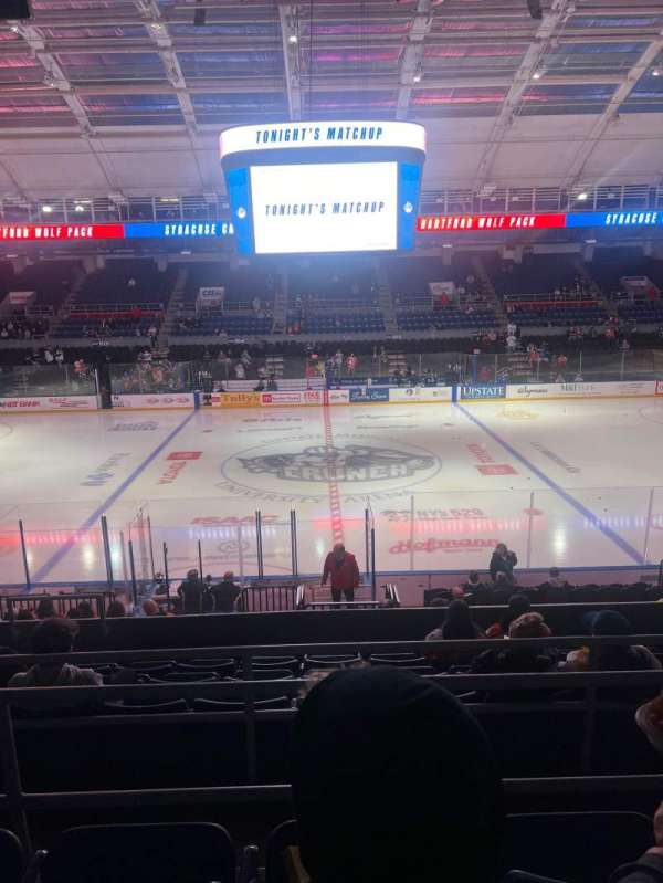 Upstate Medical University Arena, section: 221, row: G, seat: 10