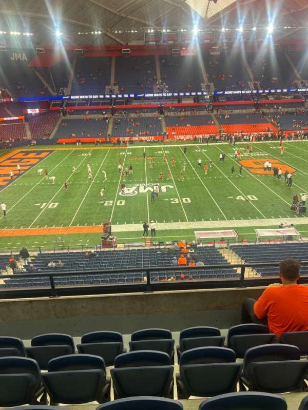 JMA Wireless Dome, section: 320, row: E, seat: 10