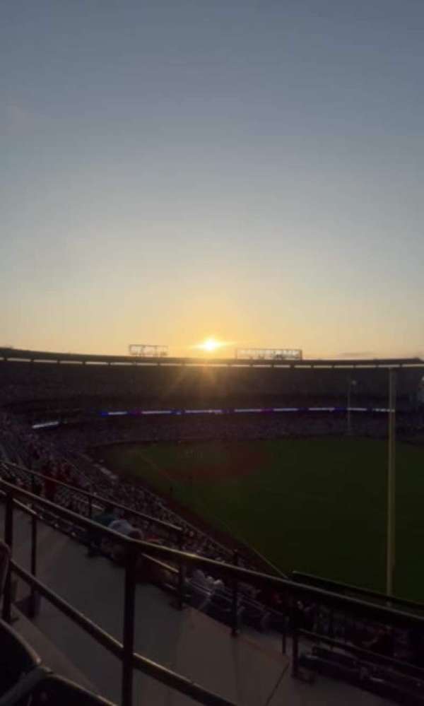 Angel Stadium, section: 536, row: B, seat: 7