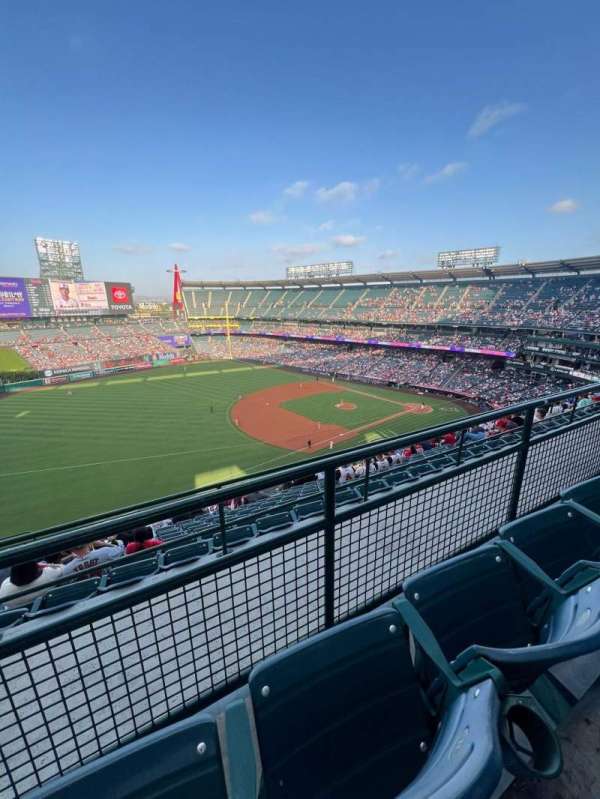 Angel Stadium, section: 510, row: B, seat: 11