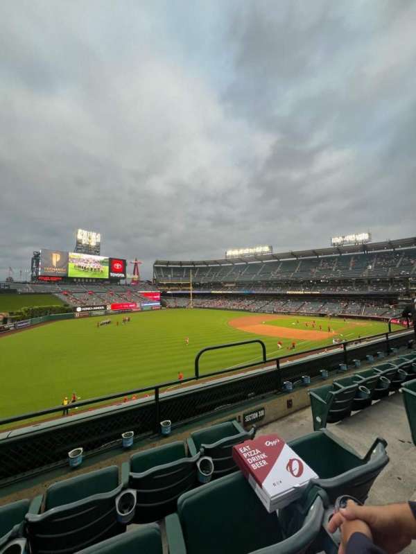 Angel Stadium, section: 307, row: C, seat: 9