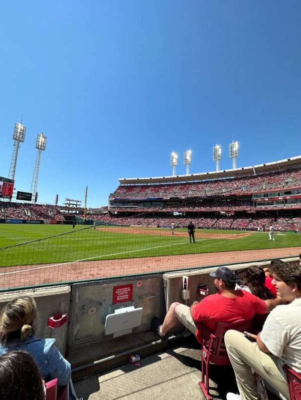 Great American Ball Park, section: 111, row: C, seat: 2