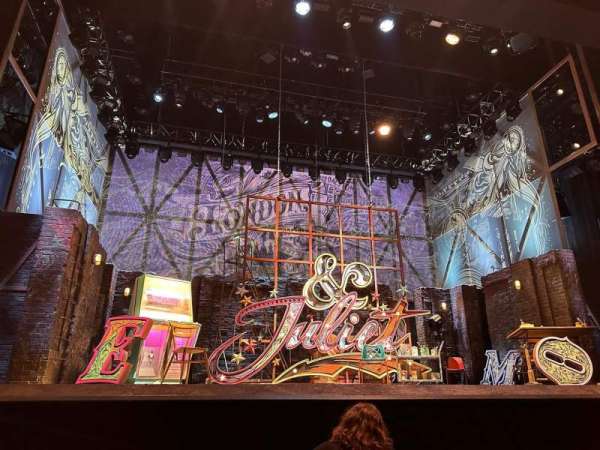 Stephen Sondheim Theatre, section: Orchestra C, row: D, seat: 113