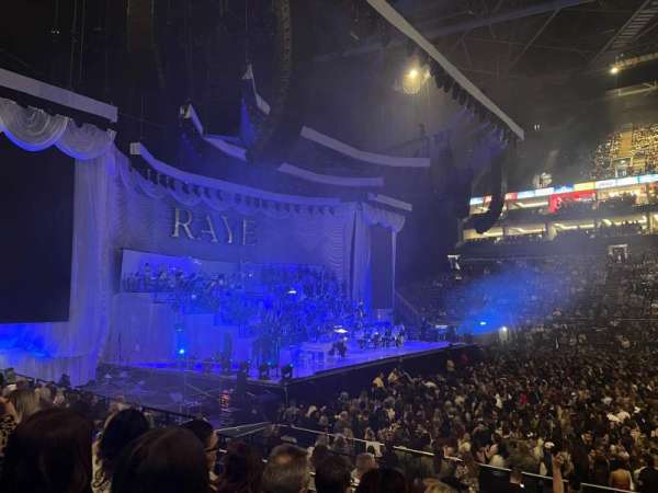 The O2, London, section: 101, row: M, seat: 40