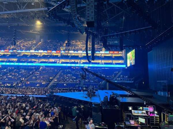 The O2, London, section: 112, row: J, seat: 389