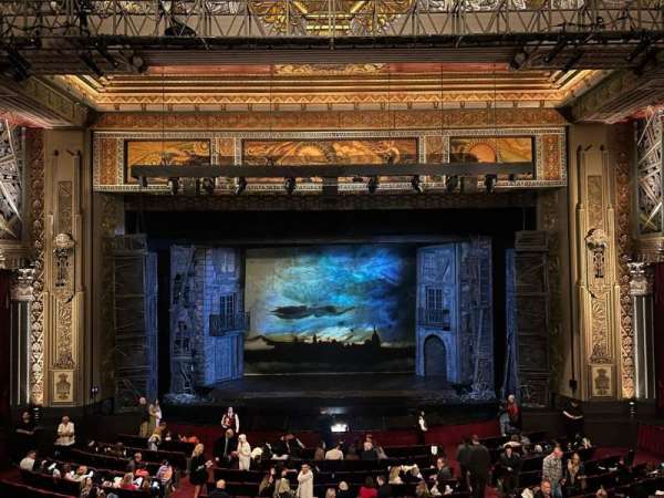 Hollywood Pantages Theatre, section: Mezzanine C, row: A, seat: 107