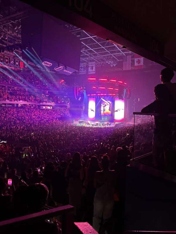Benchmark International Arena, section: 103, row: S, seat: 1