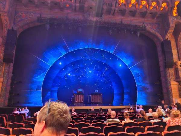 Capitol Theatre, Sydney, section: Stalls, row: F, seat: 20