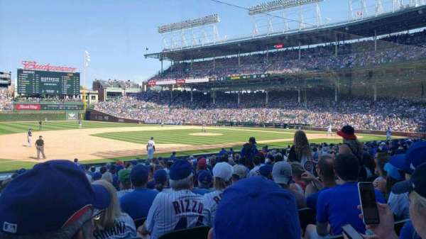 Wrigley Field, section: 109, row: 6, seat: 7