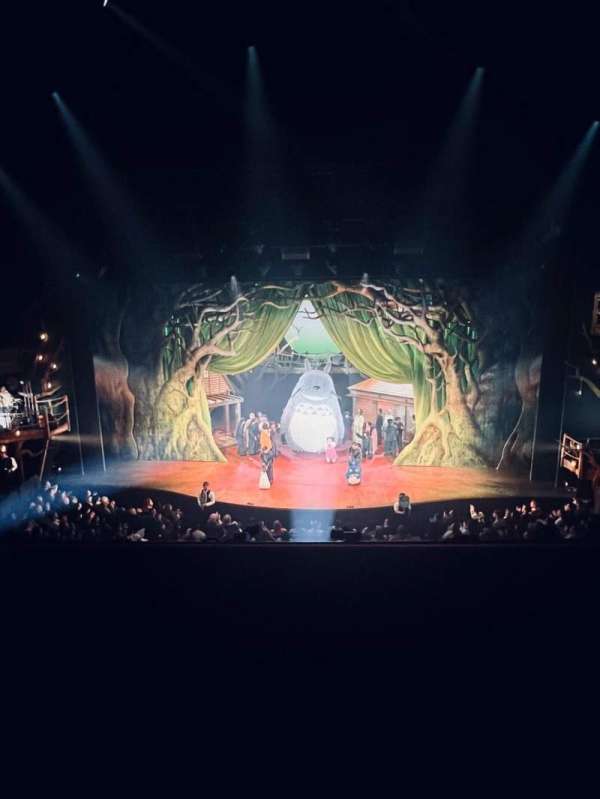 Gillian Lynne Theatre, section: Circle, row: A, seat: 42