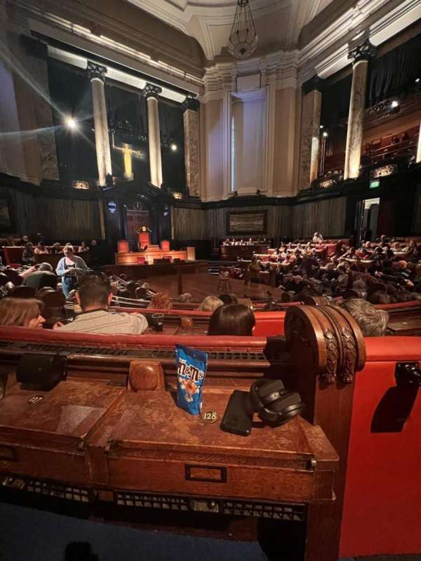 London County Hall, section: Courtroom Stalls, row: E, seat: 128