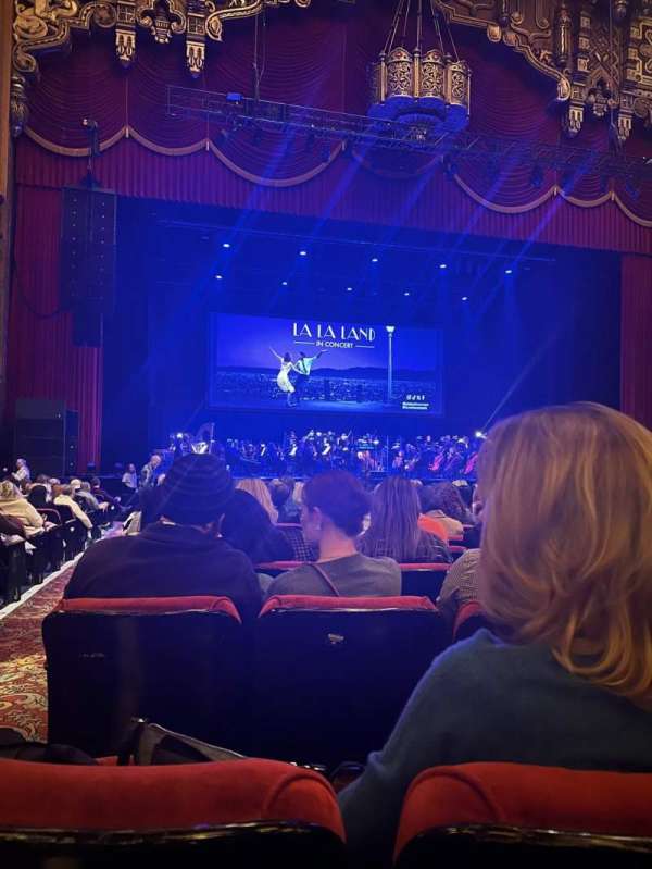 The Fabulous Fox Theatre, St. Louis, section: Orchestra 3, row: P, seat: 125