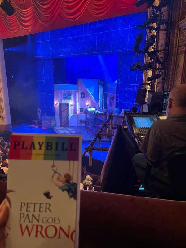 Barrymore Theatre, section: Front Mezzanine R, row: A, seat: 24