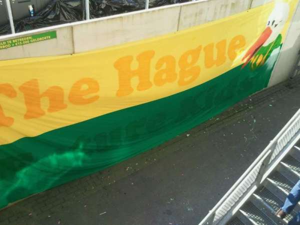 Bingoal Stadion, section: vak - W, row: 1, seat: 6