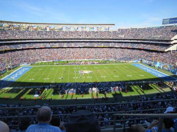 San Diego Stadium, section: LV35, row: 4, seat: 18