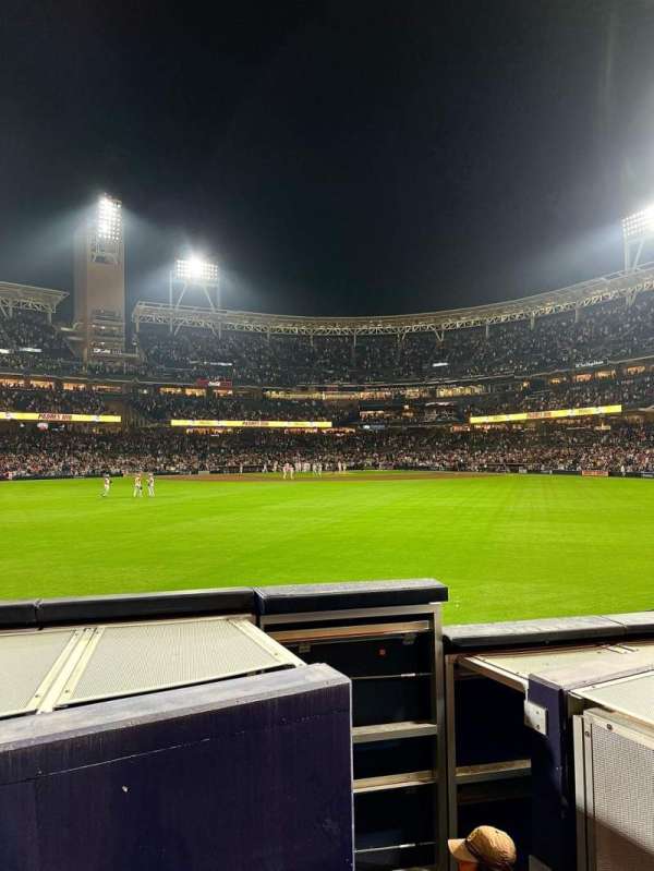 Petco Park, section: 134, row: 1, seat: 12