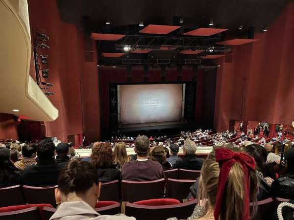 San Diego Civic Theatre, section: Mezzanine L, row: V, seat: 35