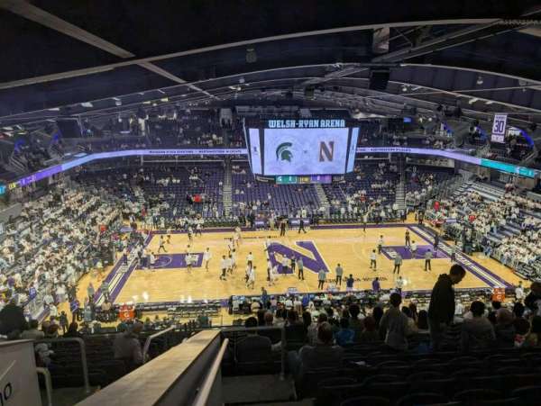 Welsh-Ryan Arena, section: 209, row: 14, seat: 25