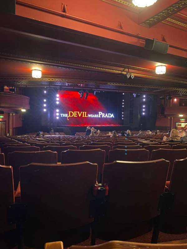 Dominion Theatre, section: Stalls, row: YY, seat: 49