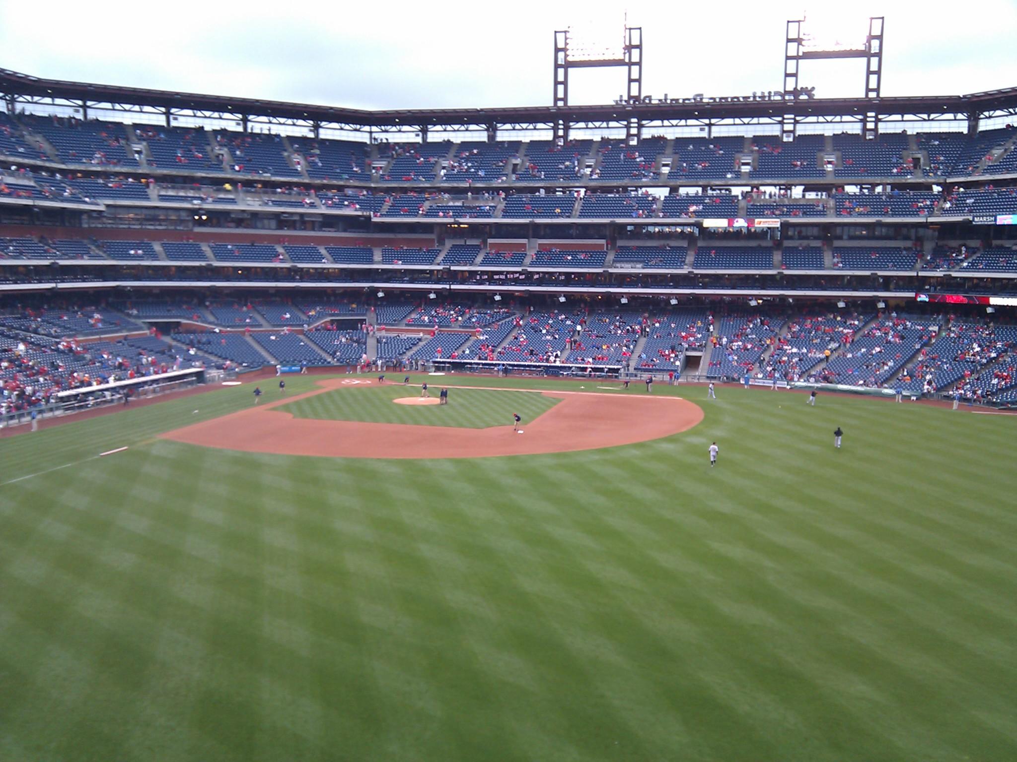 Citizens Bank Park Section 201 Row 1 Seat 1