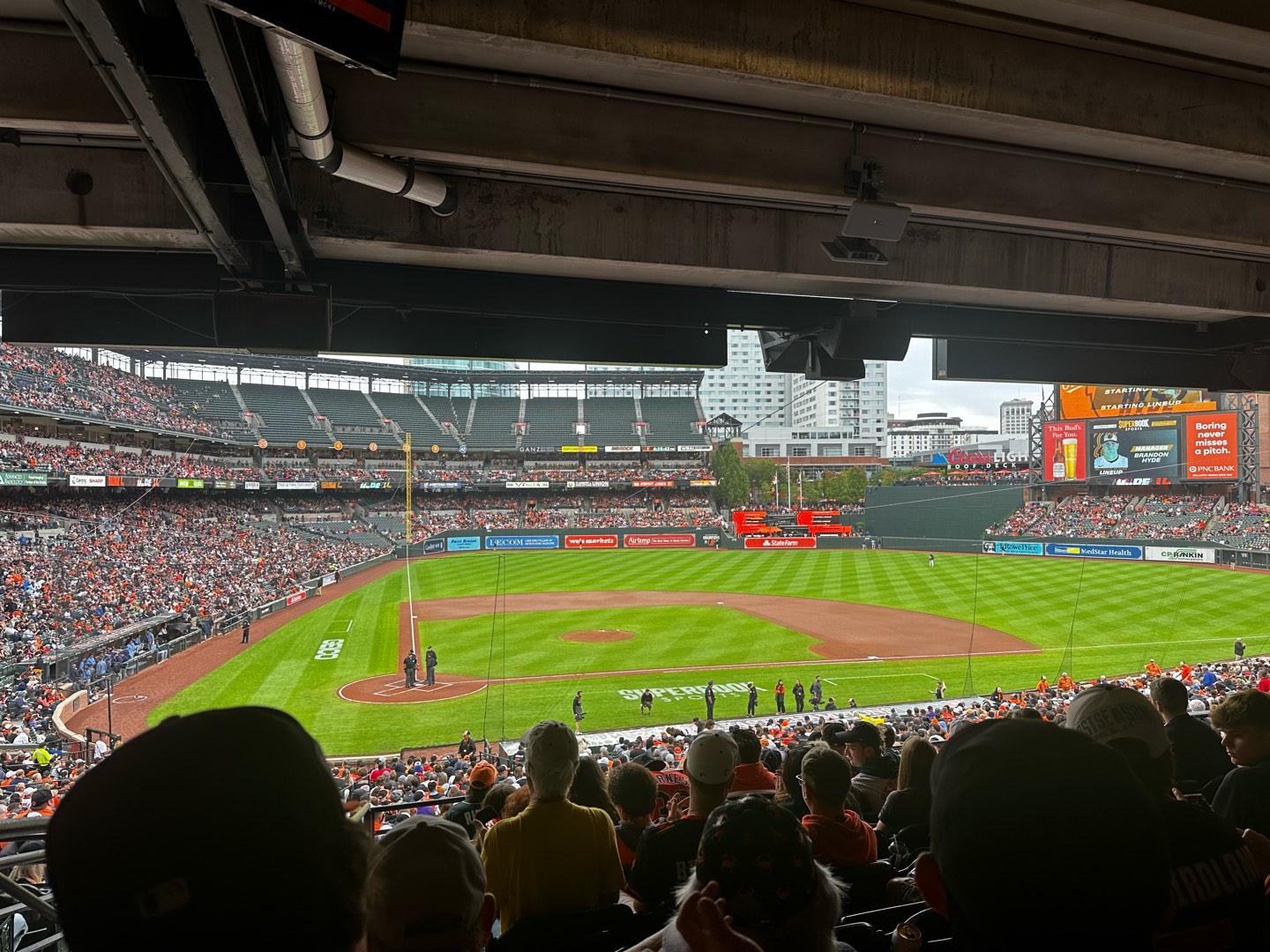 Oriole Park at Camden Yards Section 27 Row 9 Seat 20
