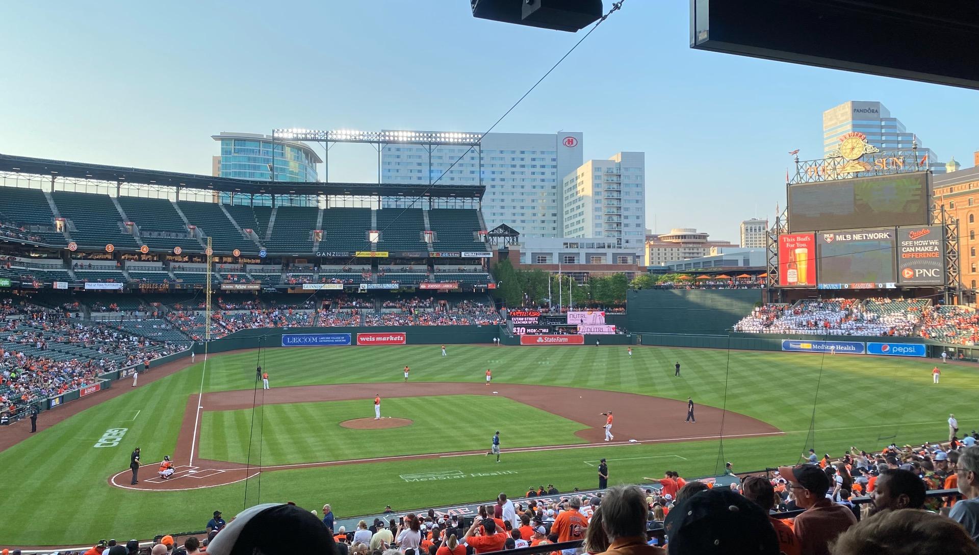 Oriole Park at Camden Yards Section 27 Row 6 Seat 17