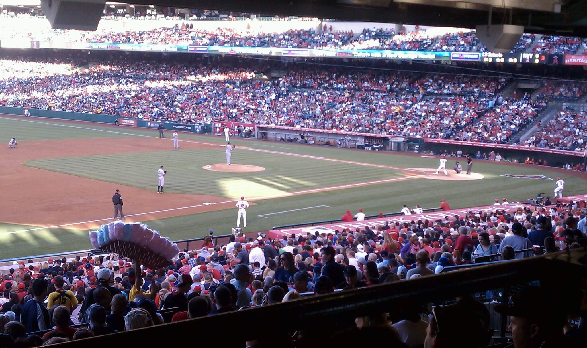 Angel Stadium Section 208 