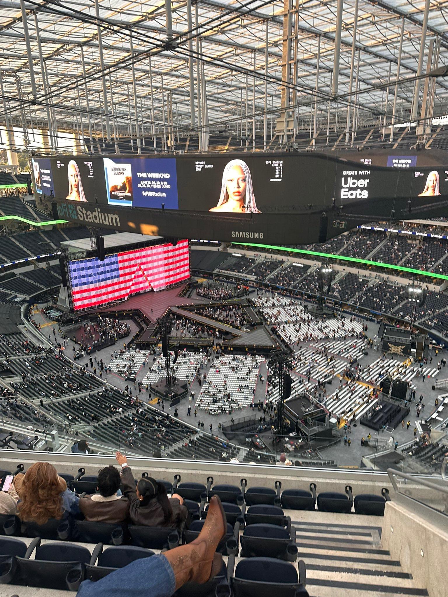 SoFi Stadium Section 521 Row 7 