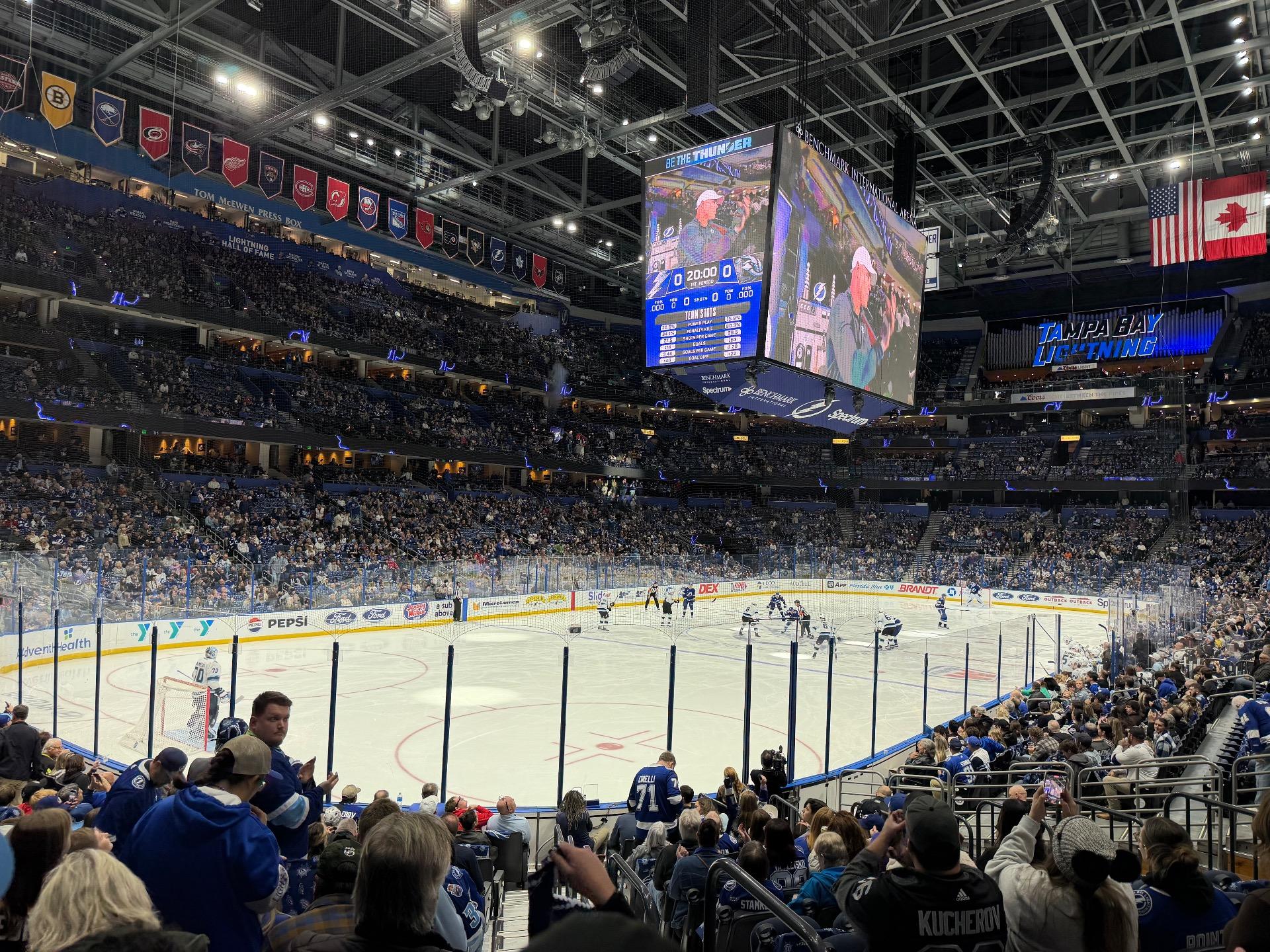 Benchmark International Arena Section 106 Row R Seat 1