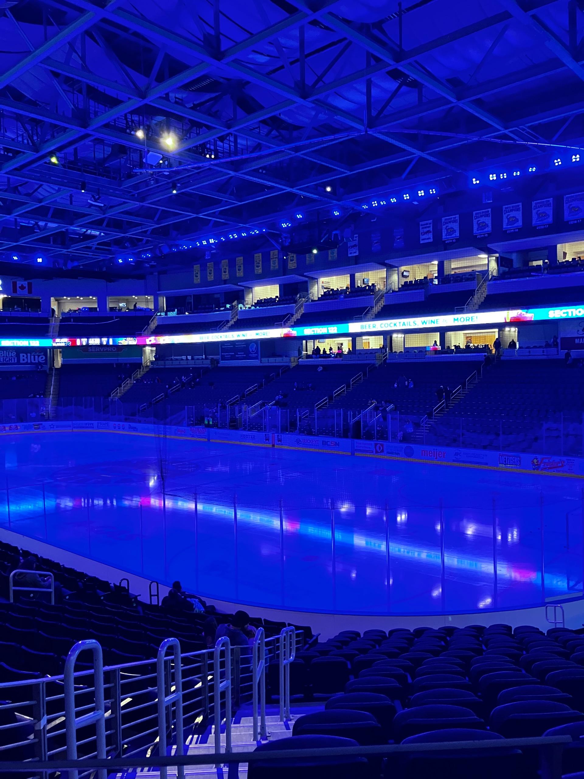 Huntington Center Section 114 Row R Seat 2