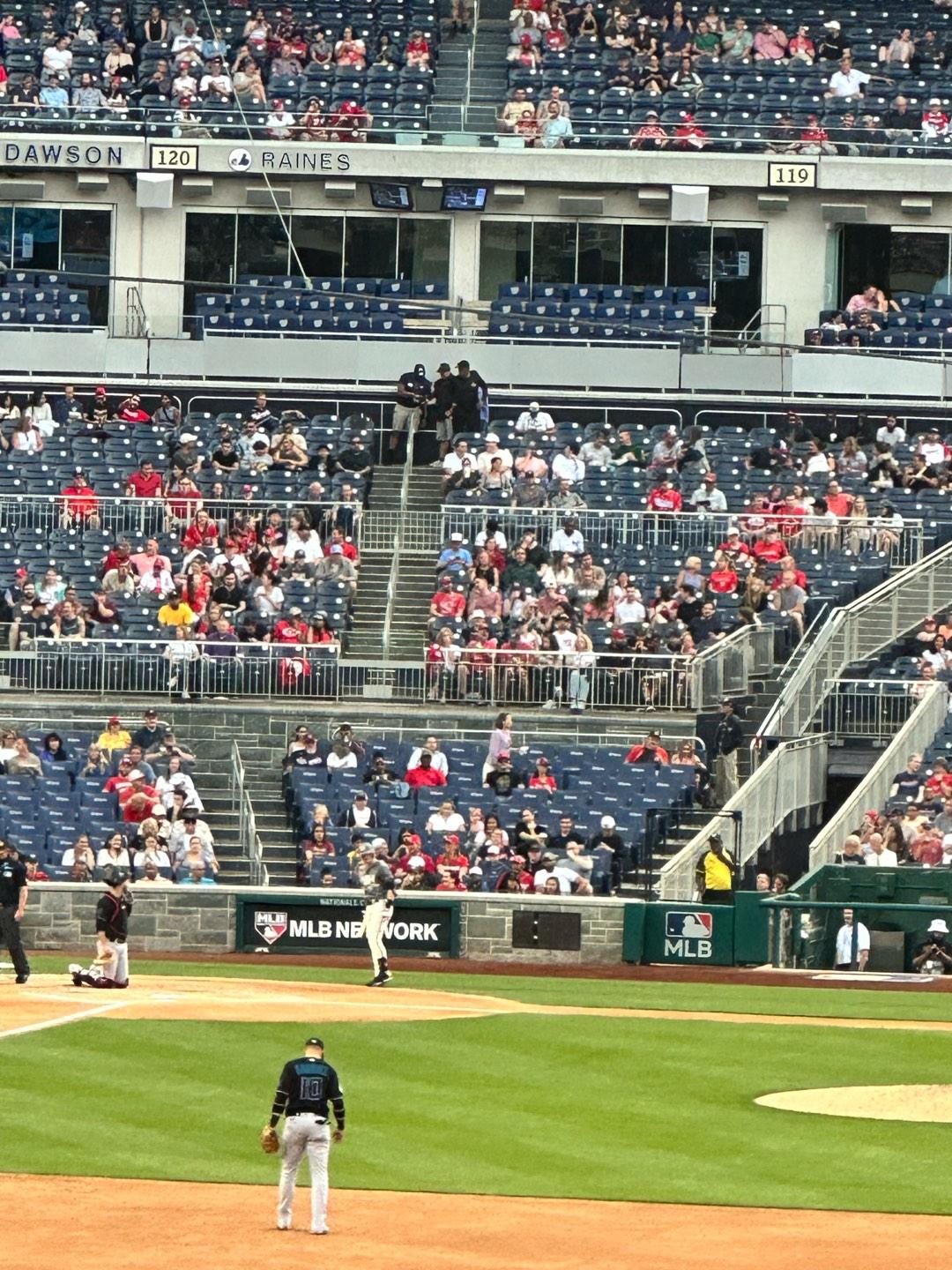 Nationals Park Section 140 Row R 