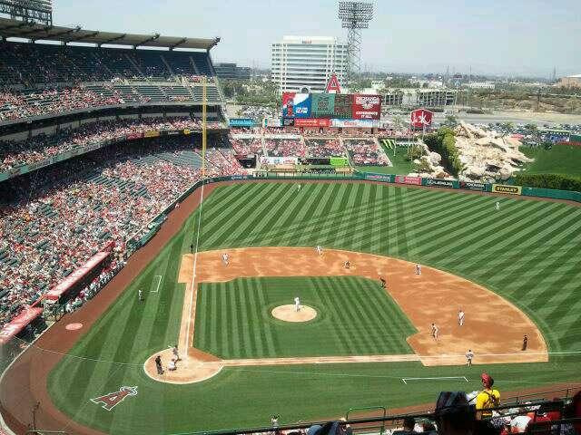 Angel Stadium Section 526 