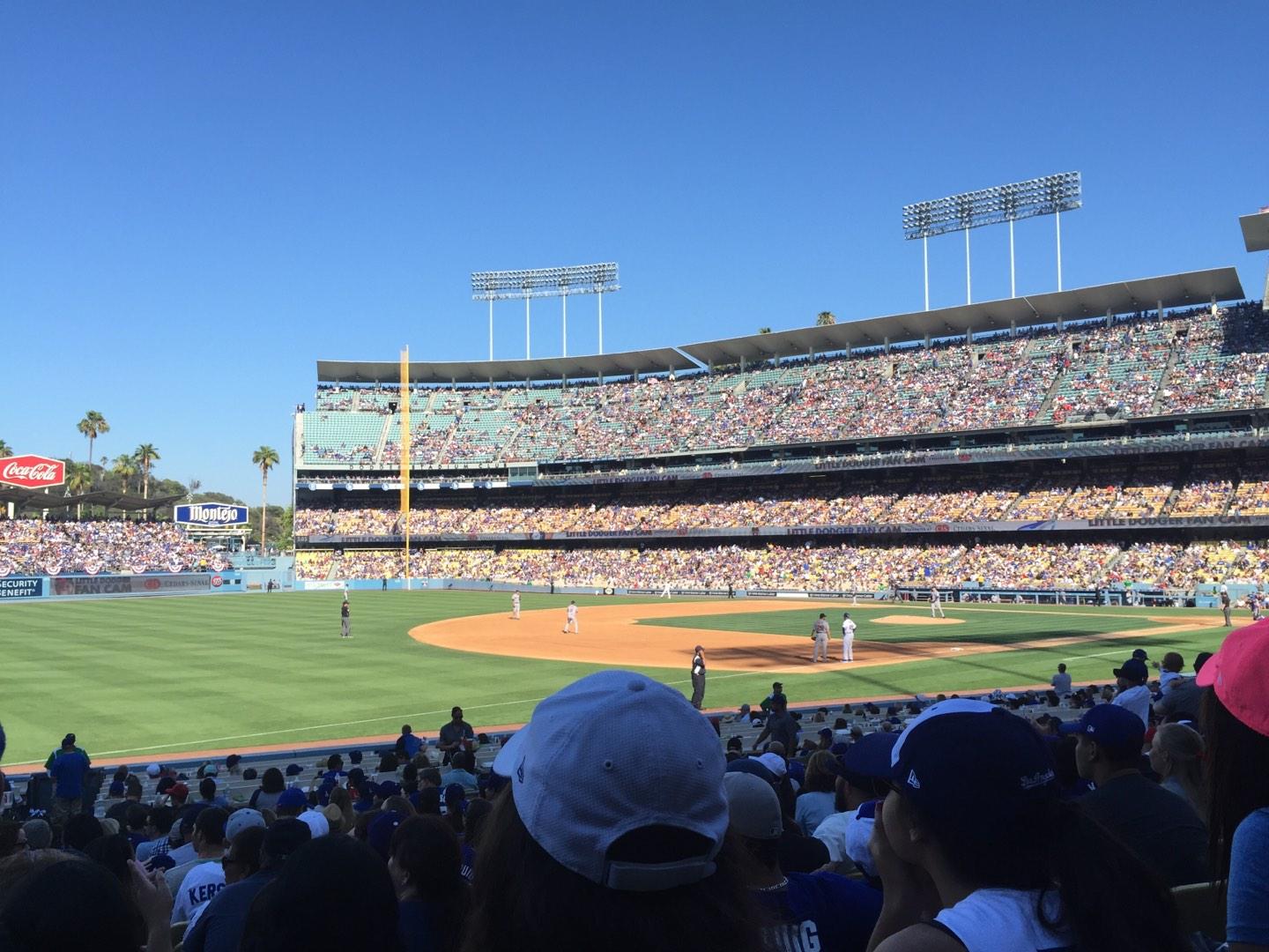 Dodger Stadium Section 37fd Row R Seat 8