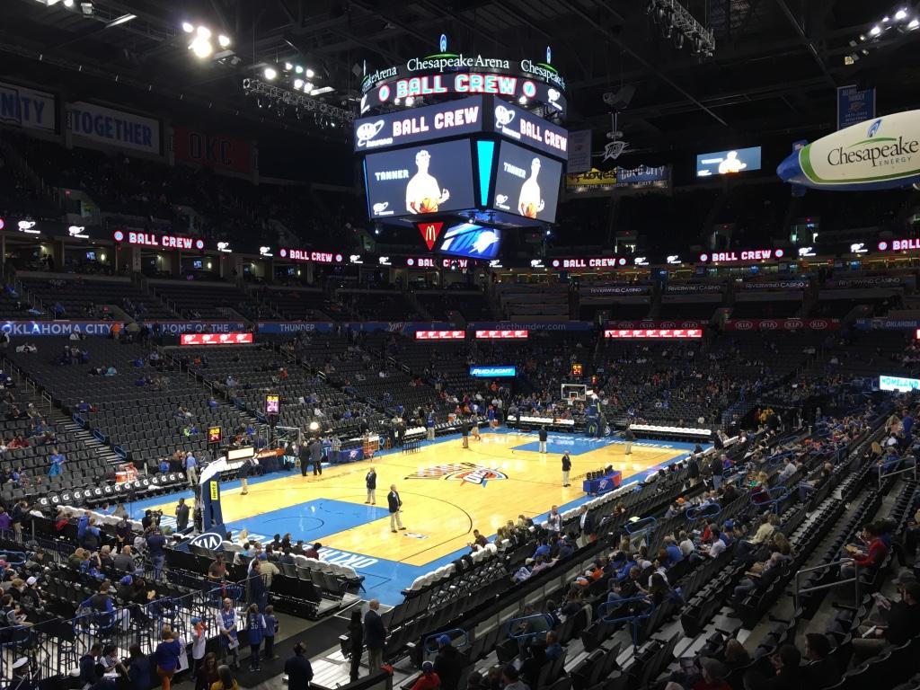 Paycom Center Section 109 