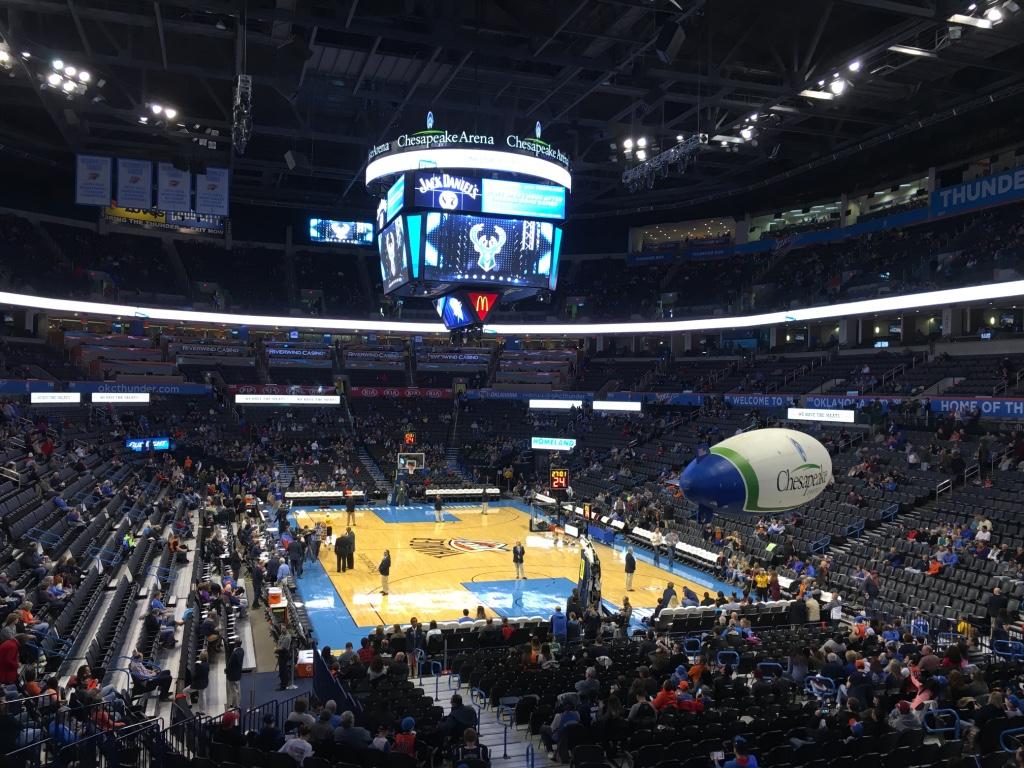 Paycom Center Section 112 
