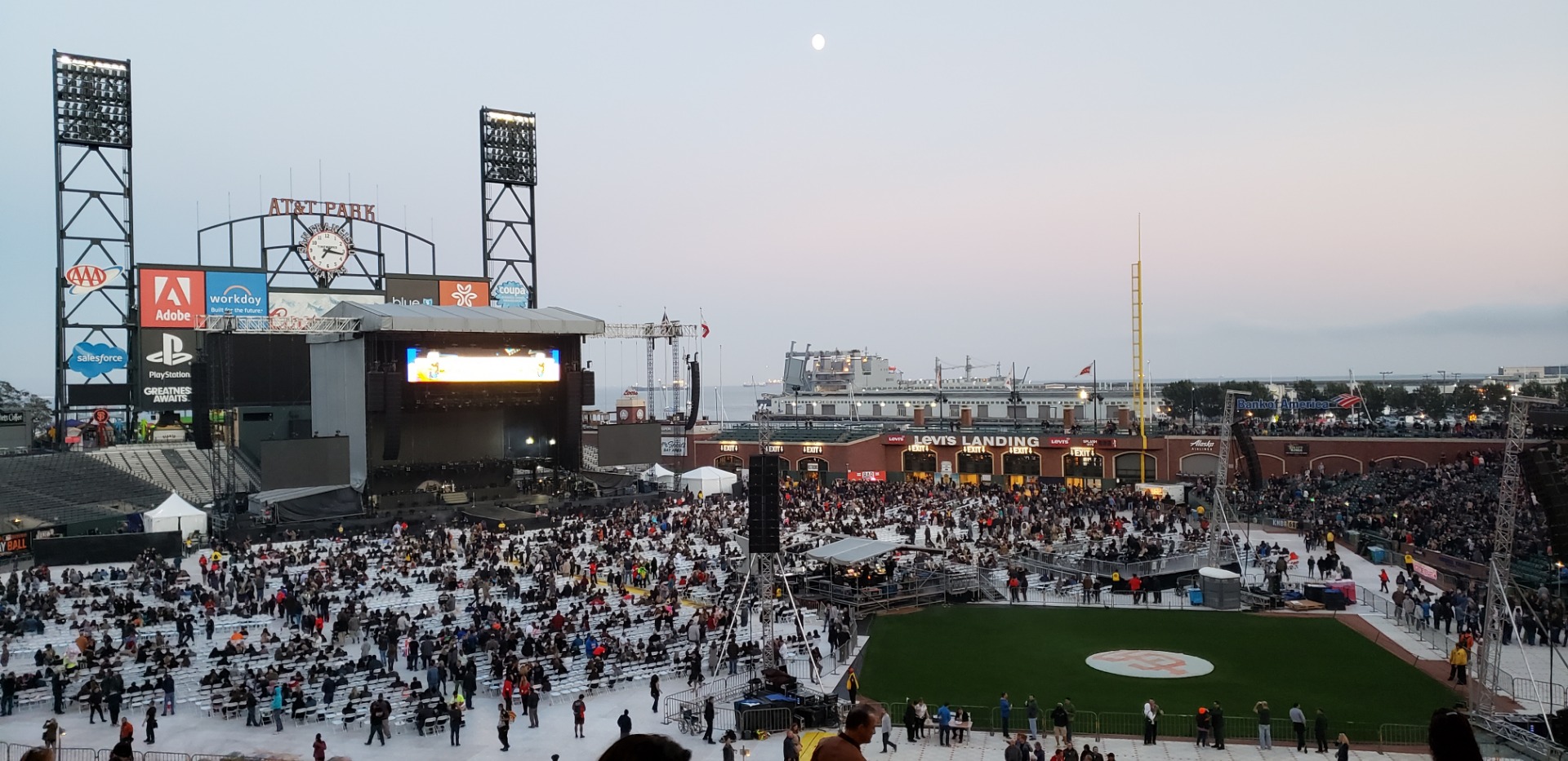 Oracle Park Section 222 