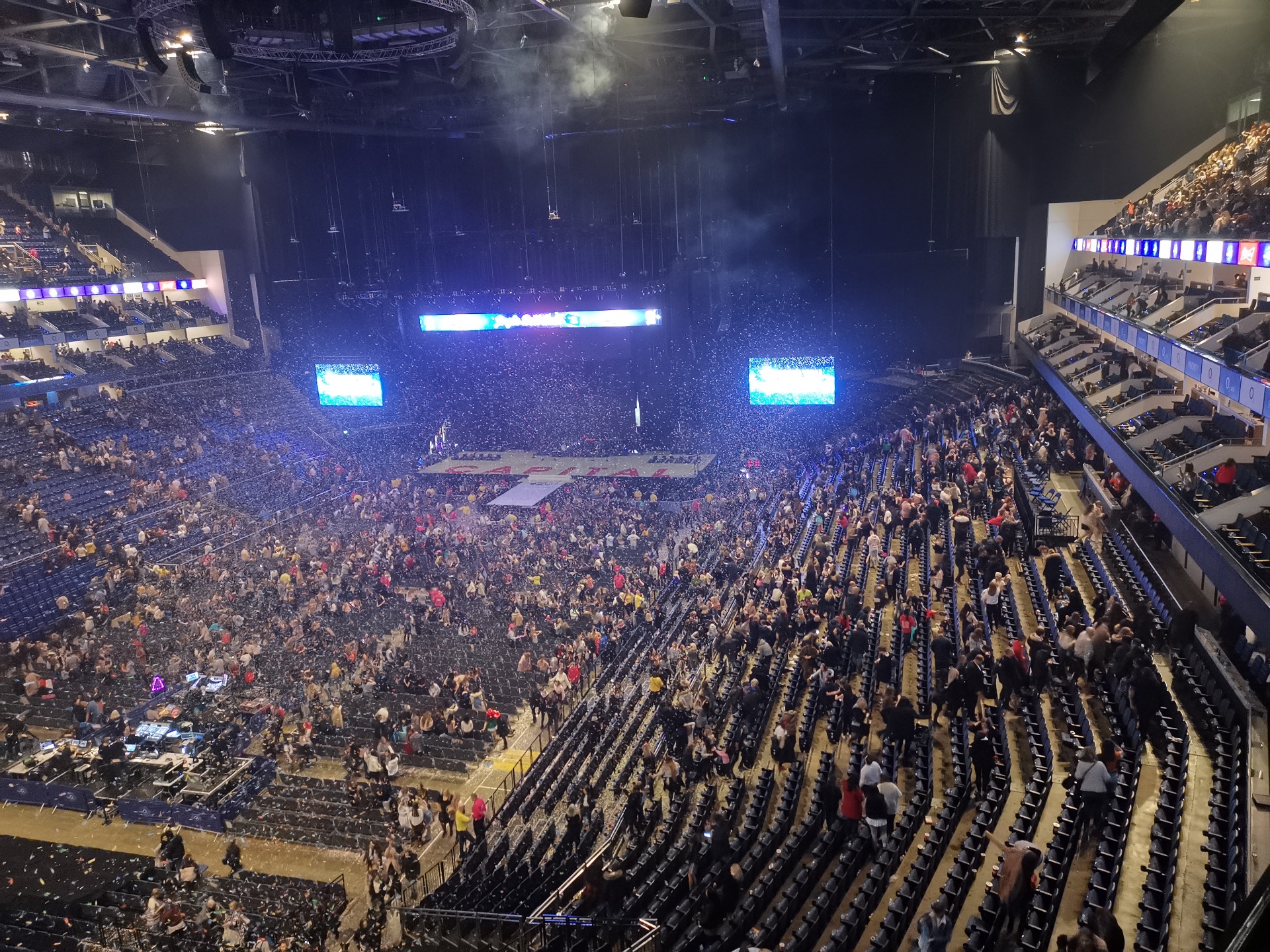 The O2, London Section 415 Row A 