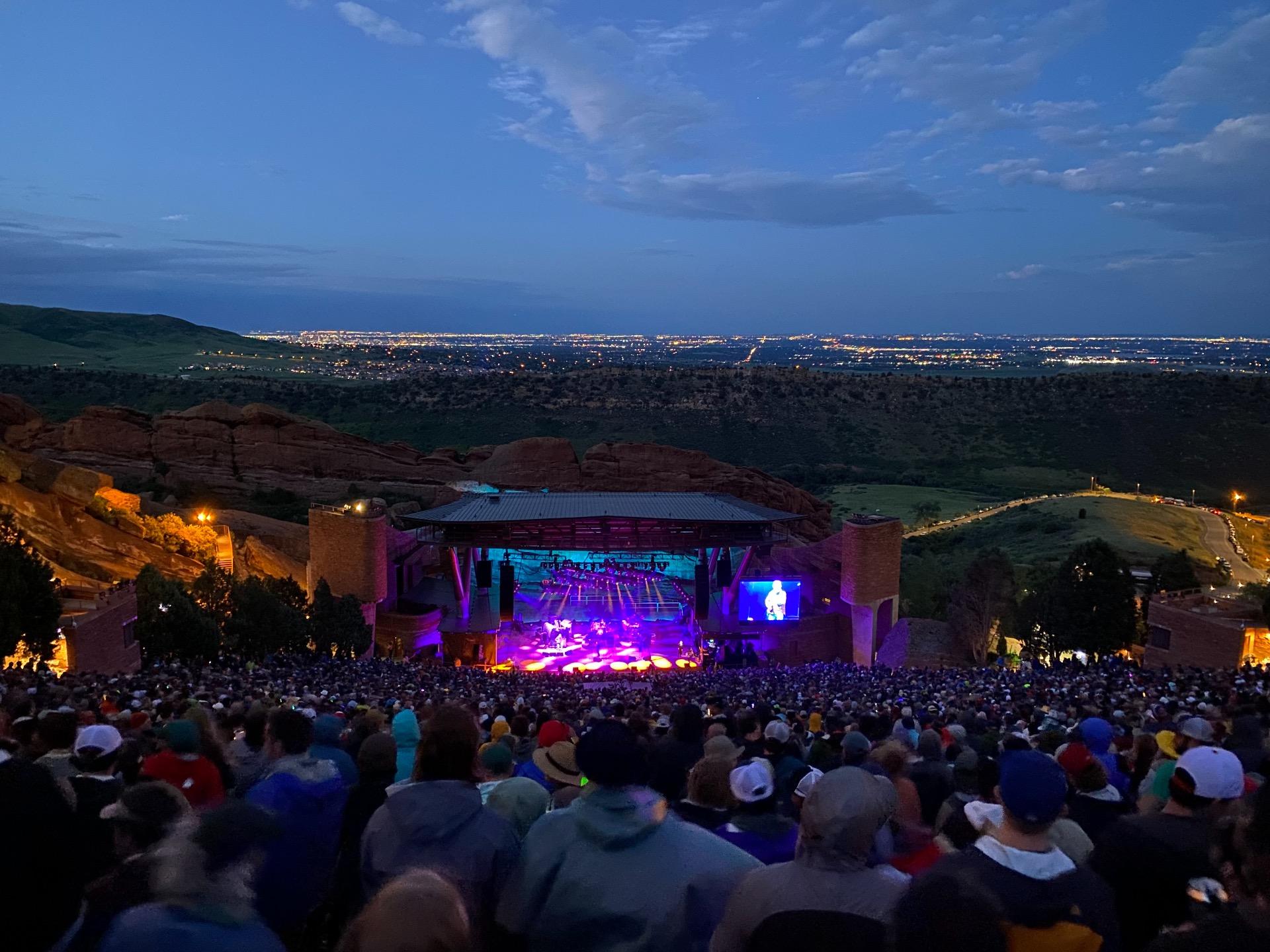 Red Rocks Amphitheatre Section Upper GA 