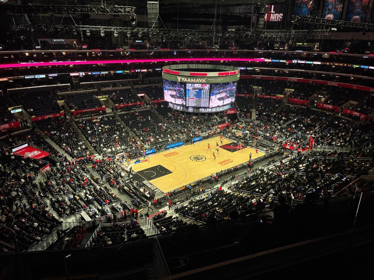 Crypto.com Arena Section 321 Row 9 