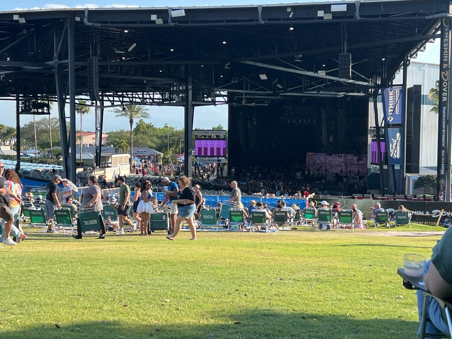 iThink Financial Amphitheatre Section Lawn 