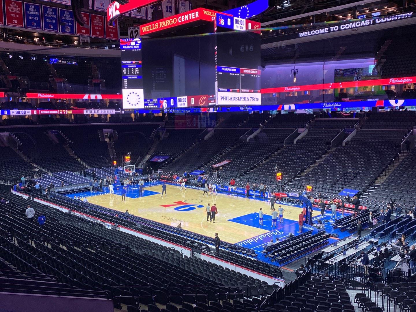 Xfinity Mobile Arena Section C16 Row WC 